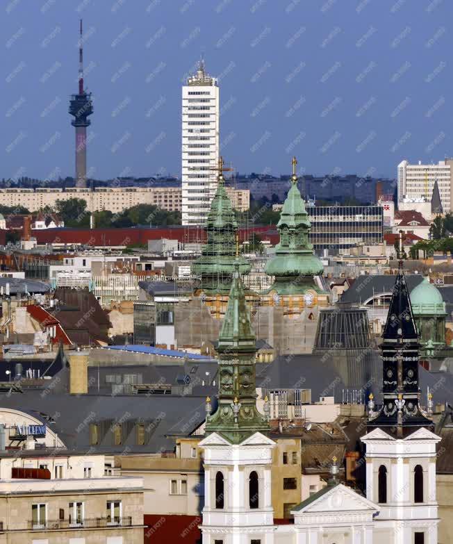 Városkép - Budapest - Fővárosi tornyok