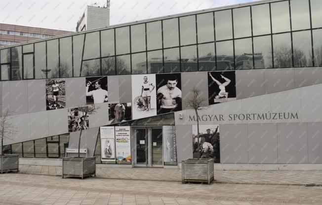 Épületfotó - Budapest - Magyar Sportmúzeum