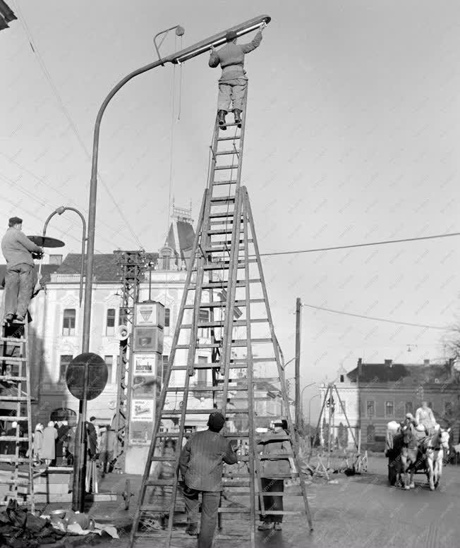 Energiaszolgáltatás - Közvilágítás korszerűsítés Zalaegerszegen