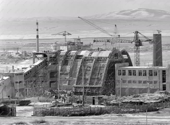 Ipar - Mongólia - Cementgyár épül Darhanban