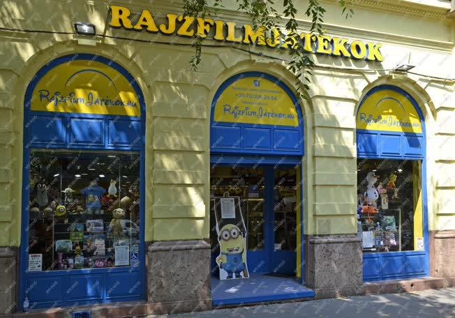 Kereskedelem - Budapest - RajzfilmJátékok boltja