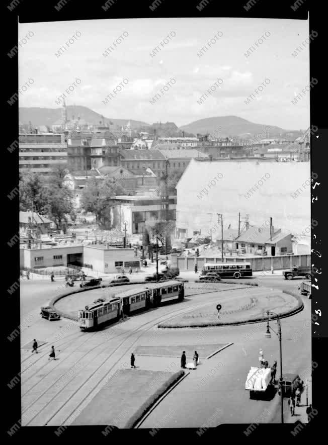 Városkép - Deák Ferenc tér - Metróépítés