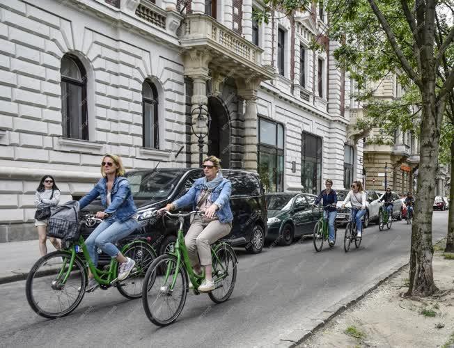 Turizmus - Budapest - Kerékpáros közlekedés