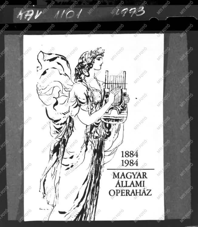 Kultúra - Magyar Állami Operaház 100. évforulójának plakátja
