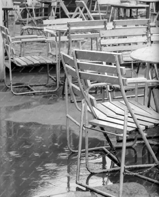 Időjárás - Októberi eső a Dunakertben