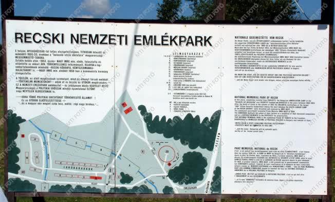 Emlékhely - Recski Nemzeti Emlékpark
