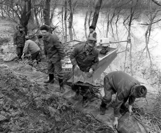 Árvizi helyzetkép a Tisza mellett