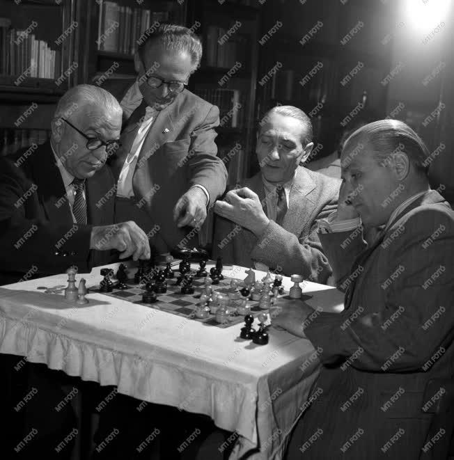 Sport - Sakkozó férfiak