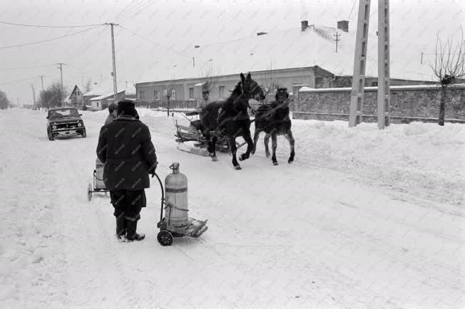 Időjárás - Közlekedés a hóban