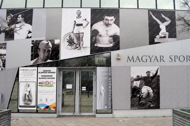 Épületfotó - Budapest - Magyar Sportmúzeum