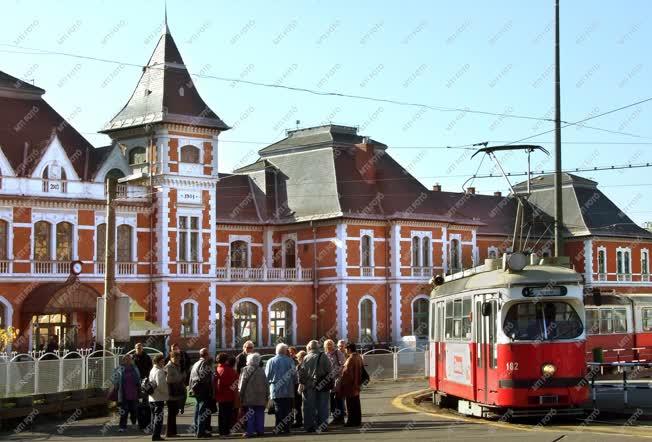 Városkép - A miskolci vasúti pályaudvar