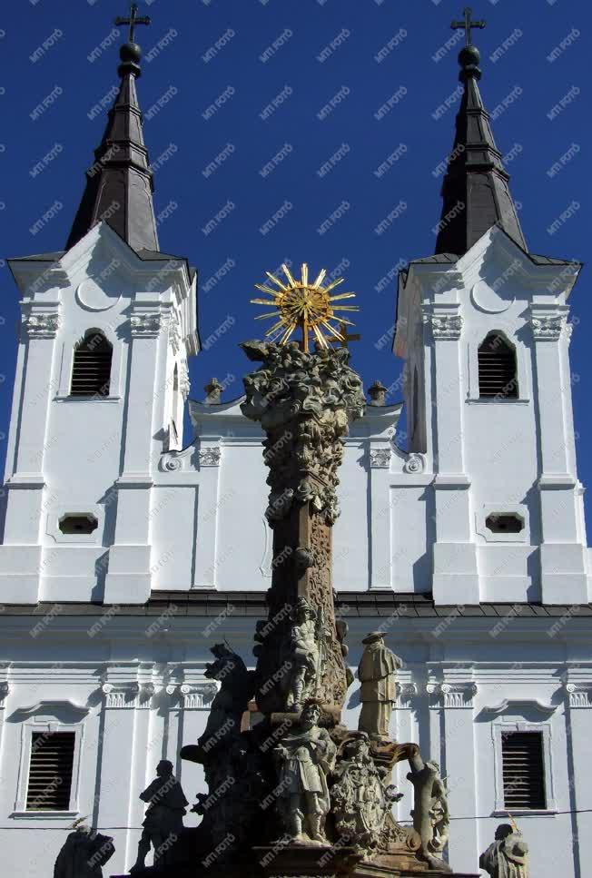 Egyházi épület - Vác - A piaristák barokk temploma