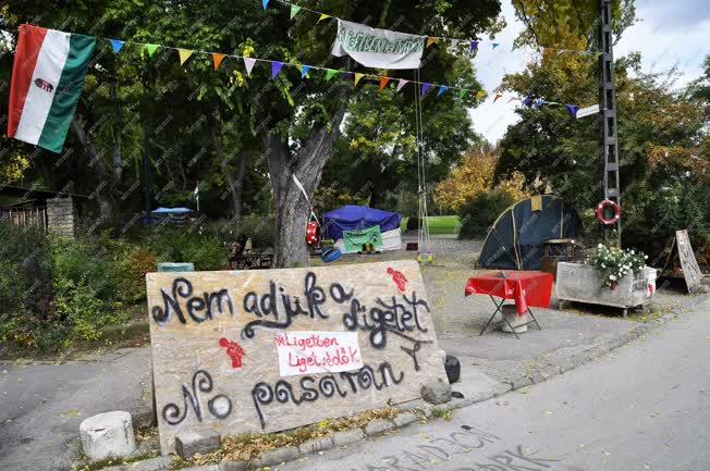 Környezetvédelem - Budapest Ligetvédők a Városligetben