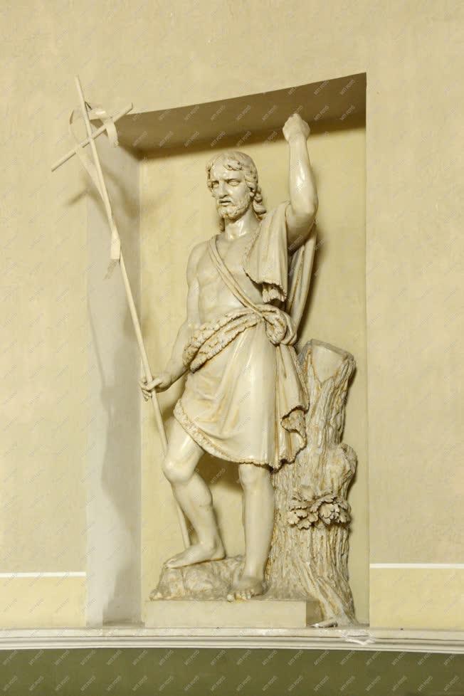 Műalkotás - Ganna - Keresztelő Szent János szobra