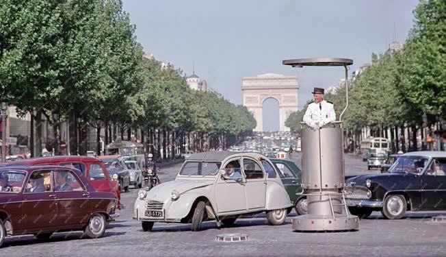 Városkép - Párizs - Champs Elysées