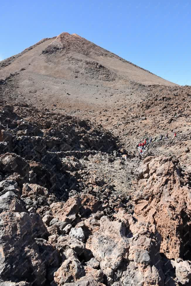 Természet - Tenerife - A Teide csúcsa