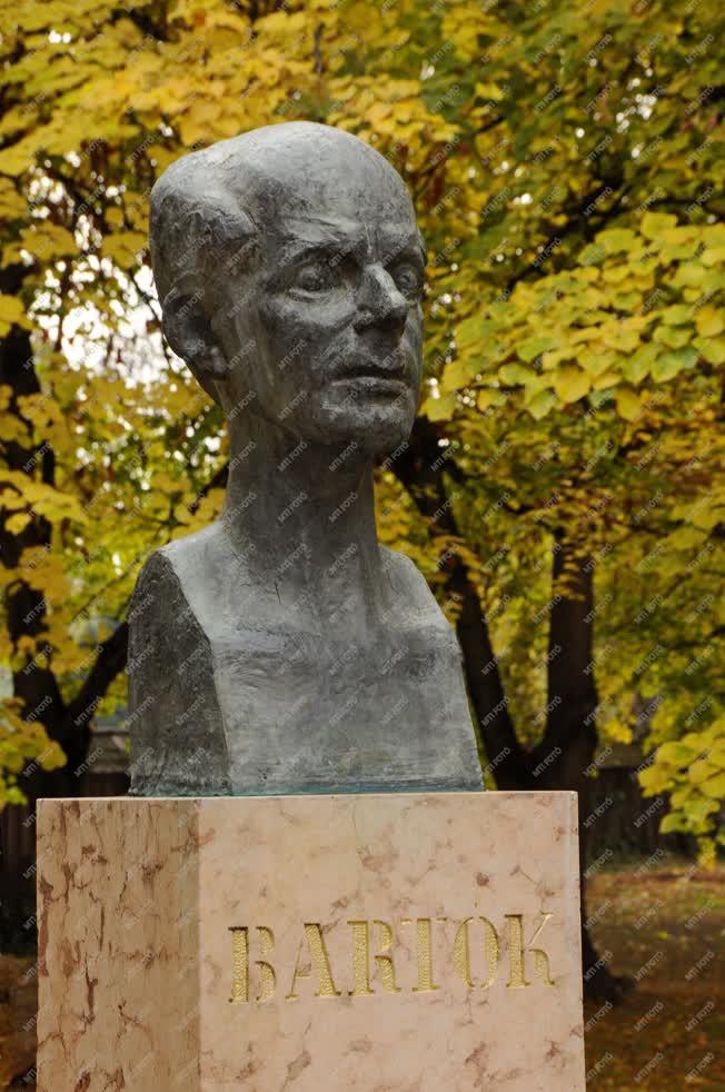 Gyula - Bartók Béla mellszobor 