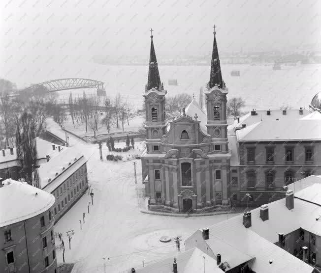 Időjárás - Városkép - Esztergom télen