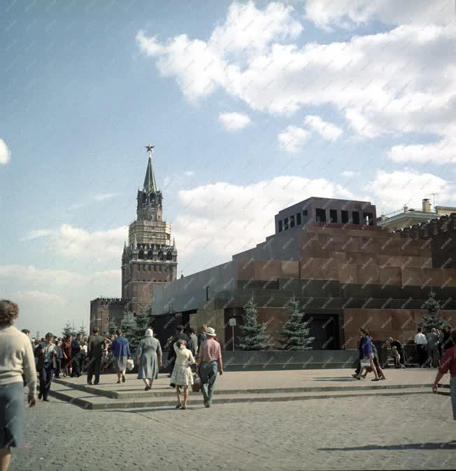 Városkép - Szovjetúnió - Moszkva - Vörös tér