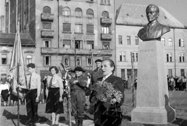 Városkép - Ünnep - Kulich Gyula tér és szobor avatása