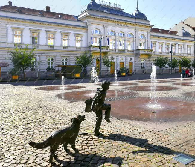 Városkép - Szolnok - Kossuth tér