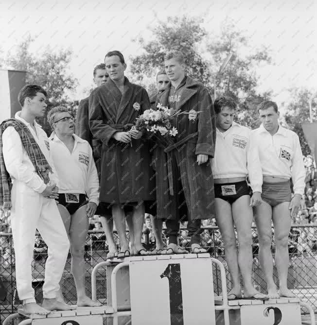 Sport - Úszás - Magyarország-Nagy-Britannia nemzetközi úszóverseny 