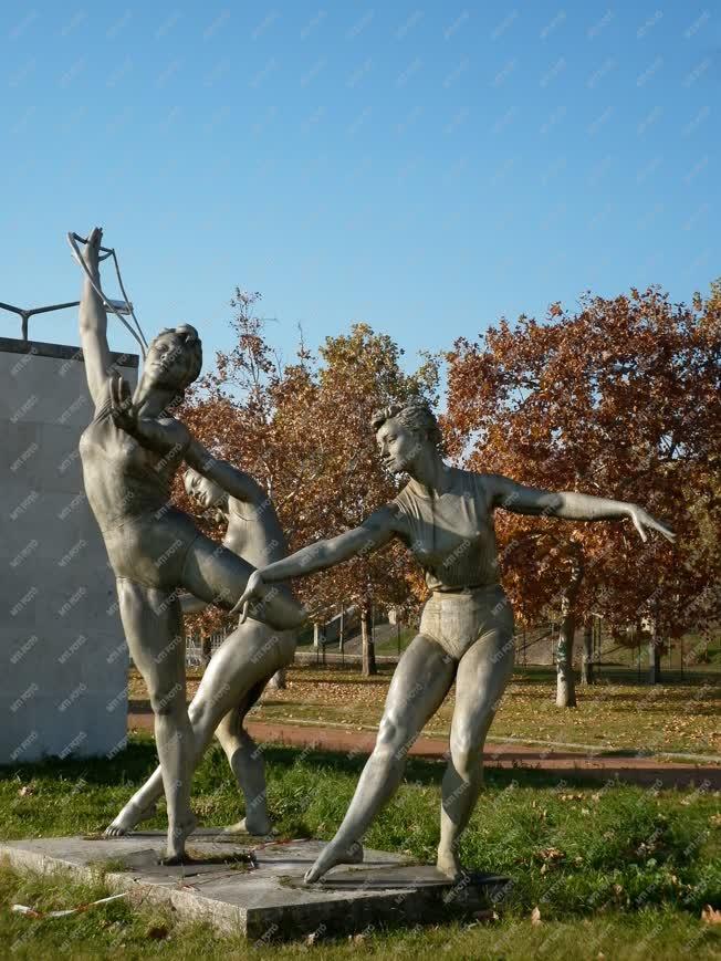 Budapest - Puskás Ferenc Stadion szoborpark