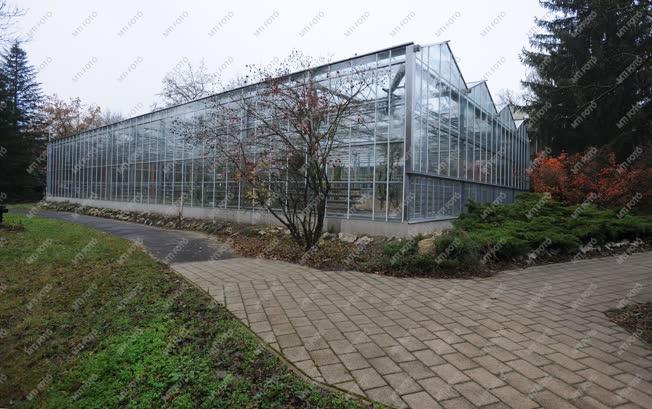 Épület - Debrecen - Új üvegház a botanikus kertben