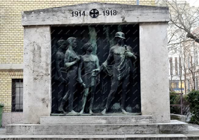 Városkép - Budapest - Tanárok hősi emlékműve