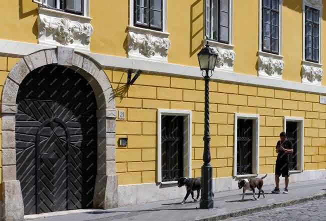 Műemlék épület - Budapest - A Zichyek palotája a Várban
