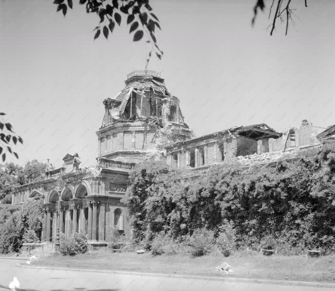 Városkép - Romos Budapest - Margit fürdő