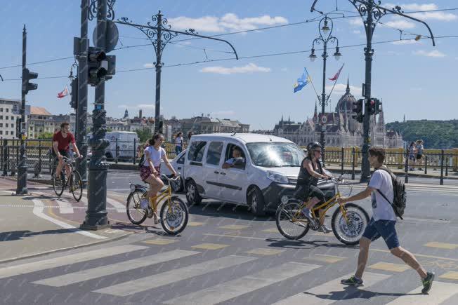 Városkép -  Budapest - Margit híd