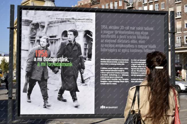 Városkép - Budapest - Fotókiállítás az 1956-os forradalomról