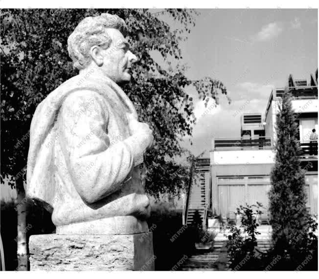 Erdei Ferenc szobor Gárdonyban