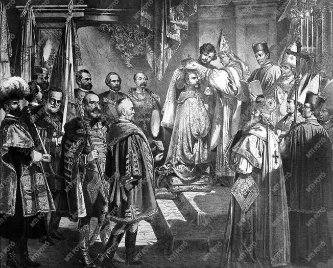 IV. Károly megkoronázása