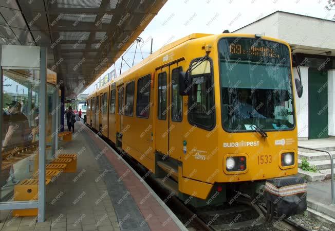 Közlekedés - Budapest - A Mexikói úti villamos-végállomás