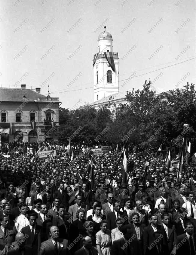 Belpolitika - Pártok - Mezőtúri Dózsa-ünnepség