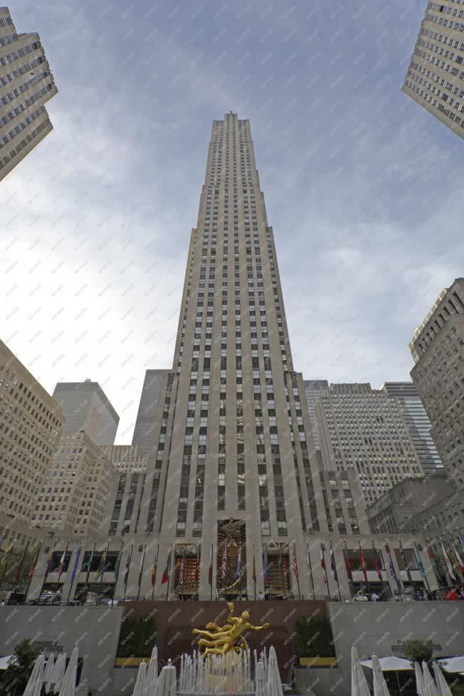Városkép - New York - Rockefeller Center