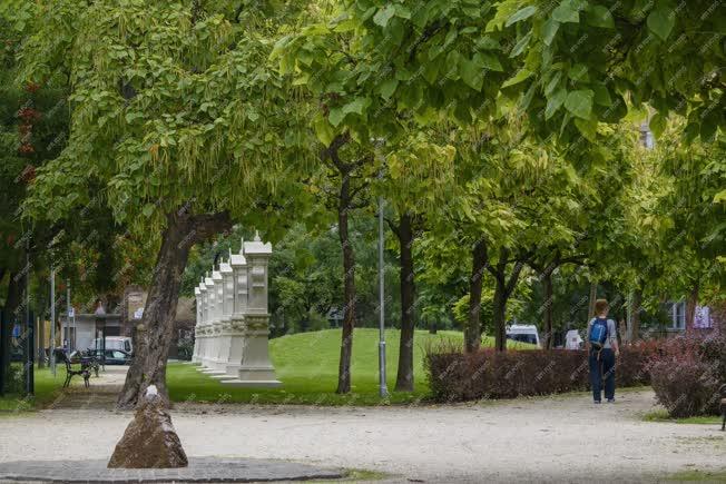 Emlékmű - Budapest - A keresztút stációi a Golgota téren