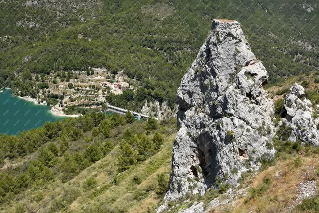 Turizmus - Guadalest - Embalse de Guadalest