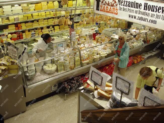 New York  -  A Zabar's delikates-áruház