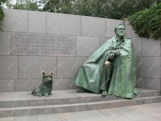 Városok - Washington - Franklin D. Roosevelt-emlékmű