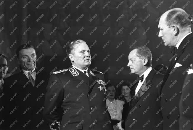 Diplomácia - Joszip Broz Tito Magyarországon