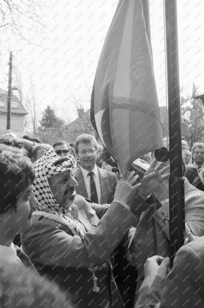 Diplomácia - Palesztin nagykövetséget avattak Budapesten