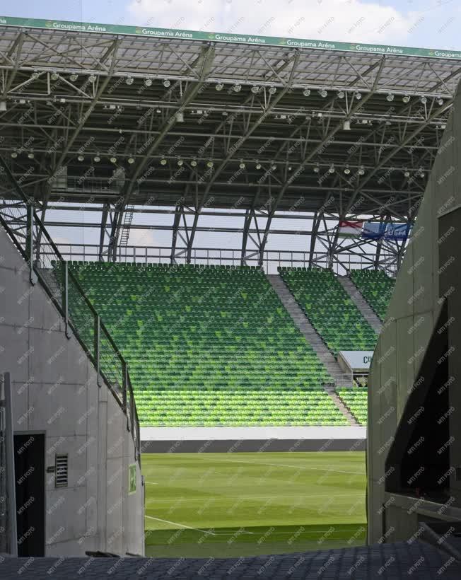 Sportlétesítmény - Budapest - A Groupama Aréna