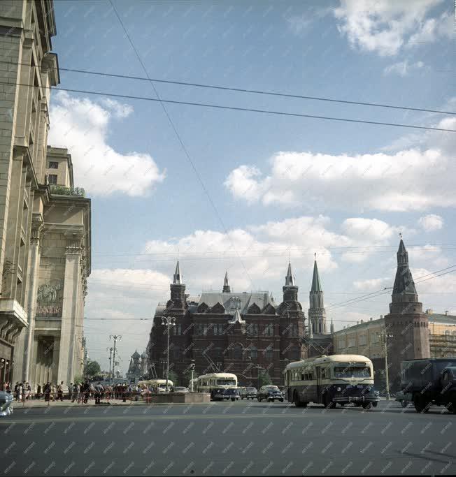 Városkép - Szovjetúnió - Moszkva - Manézs tér