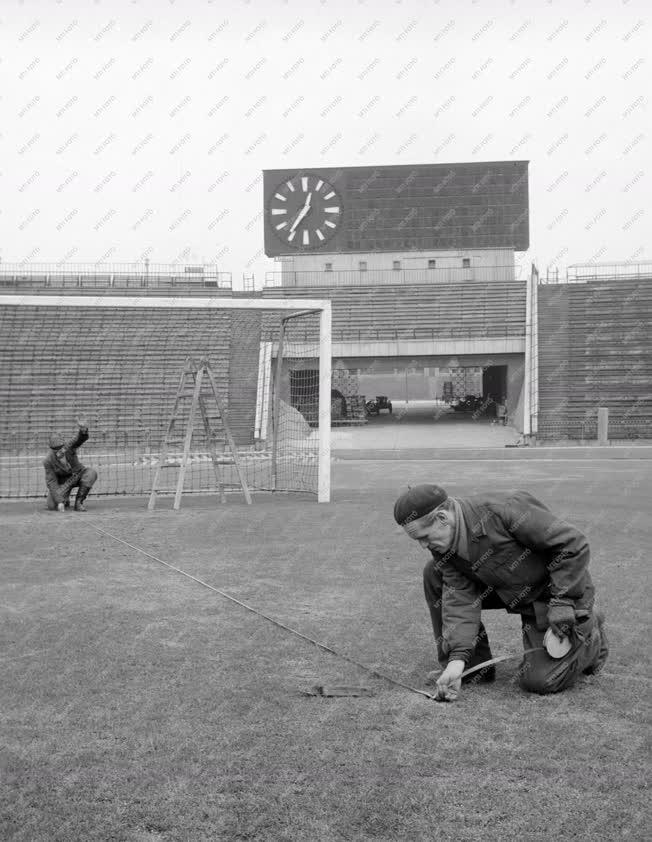 Sportlétesítmény - Készülnek a Népstadion tavaszi megnyitójára