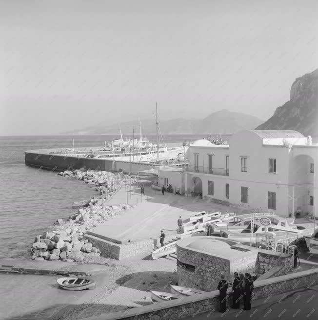 Városkép - Capri - Kikötő