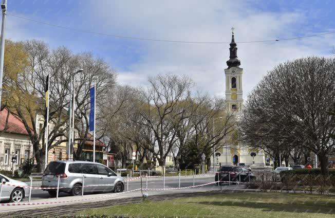 Városkép - Budapest - Soroksár - Hősök tere