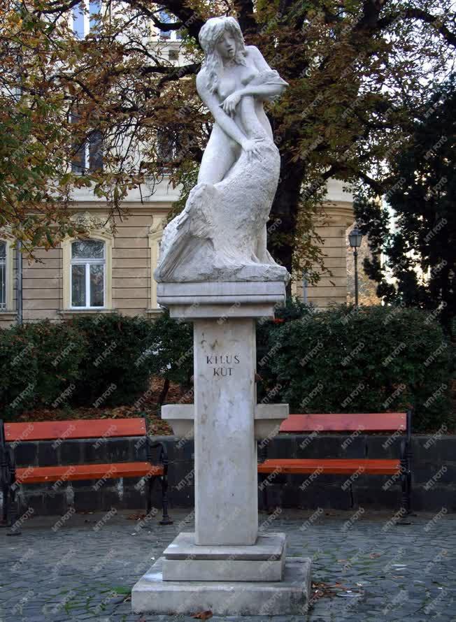 Köztéri szobor - Budapest -  Kilus-kút